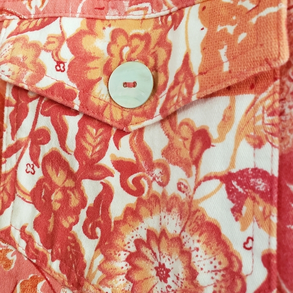 Coldwater Creek Coral Jacket PL - Picture 3 of 4